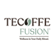 Tecoffe Fusion logo with slogan Wellness in your daily routine