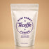 Tecoffe Fusion Acai Berry blend whih is an antioxidant-rich superfruit coffee. made with premium roasted coffee, coconut oil and Wild harvested Acai Berry powder. Available in a medium roast french press grind or a dark roast espresso grind