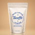 Tecoffe Fusion Blue Lotus Blend a Euphoric blend of clean coffee energy & Calming. made with premium roasted coffee, coconut oil and Blue Lotus whole flower powder. Available in a medium roast french press grind or a dark roast espresso grind