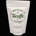 Tecoffe Fusion Matcha packaging with green text on a white background