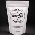 Tecoffe Fusion Shilajit packaging with black text on a white background